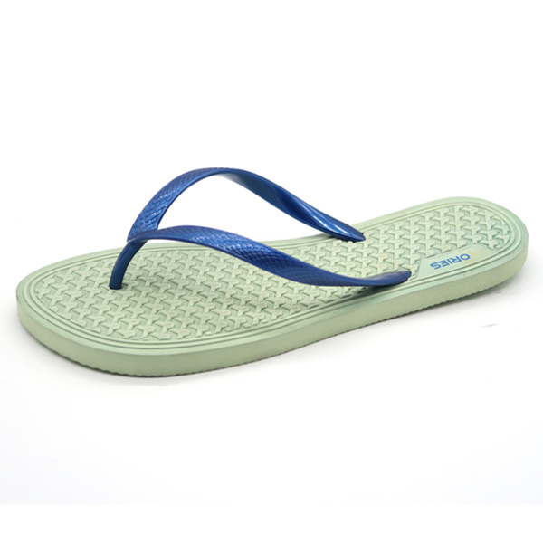 New Model Custom Passionate Embossed PE Women Sandals Flip Flops AH-8P011 -Ories