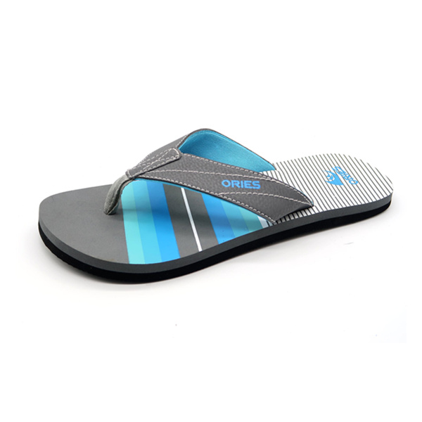 Custom Printed Causal Sporty Suitable Man Style EVA Flip Flop Slippers Sports Shoes AH-8E038 -Ories