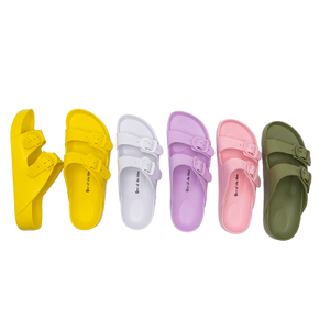 Latest Ladies Slippers Shoes And Sandals Custom Slipper Shiny Eva Slippers for Women