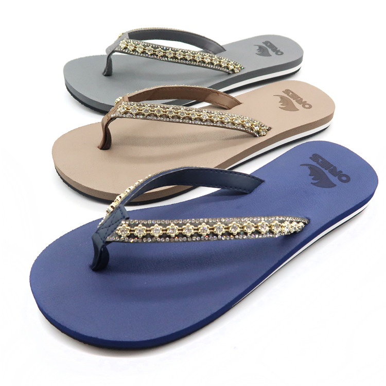 AH-9E005 Hot Sell Anti-skid V Strap Women EVA Flip-Flops