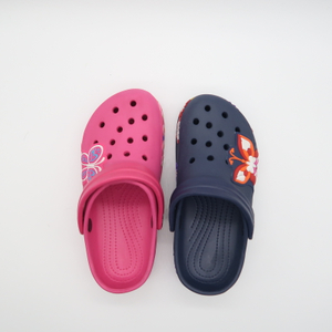 OEM lovely Soft Flat EVA non -slippery child Cheap sandals Clogs for kid