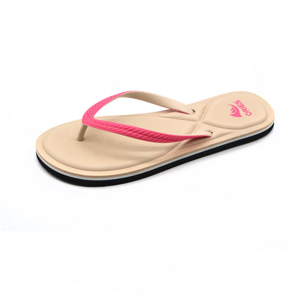 AH-8E062 Personalized Multi Color Fashion Printing Insole Women Outdoor Beach EVA Flip Flops
