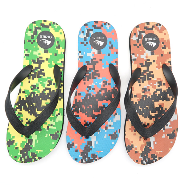 Latest Design Color Mix Hot Sale PE Waterproof Men Sandals 2018 AH-8P008 -Ories