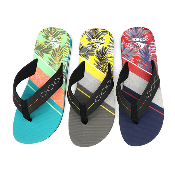 China Factory Wholesale Custom Printed Cheap Wholesale Rubber Flip Flop