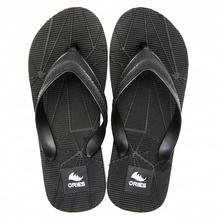 AH-9E124 Fashion Breathable PVC Upper Man EVA Beach Flip Flops