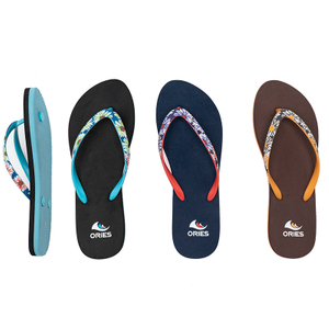 2022 fashion daisy flip flops women cheap price PVC rubber beach flip flop