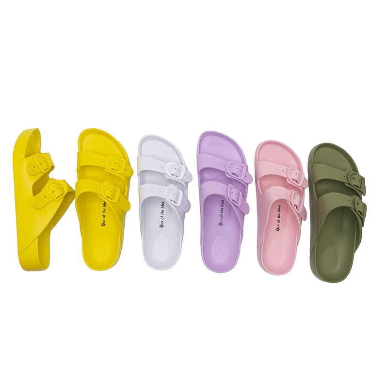 Latest Ladies Slippers Shoes And Sandals Custom Slipper Shiny Eva Slippers for Women