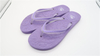 AH-9P101 Solid Color Summer Non-Slip Trendy PE Girls Flip Flops