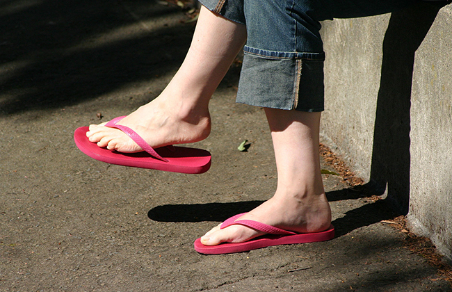 The importance of slippers