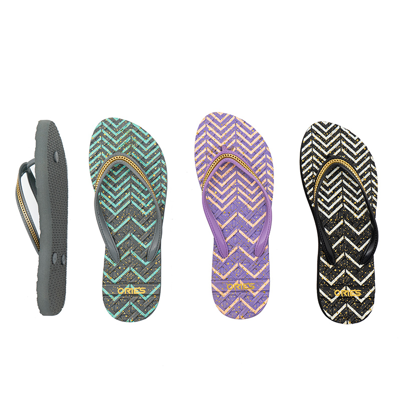 AH-9P105 flip-flops slippers women embossed printing rubber women summer summer flip flops