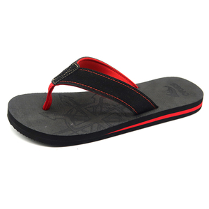 Unique Pattern Electric Carving on Insole Cool Man EVA Sandal Slippers AH-8E015 -Ories