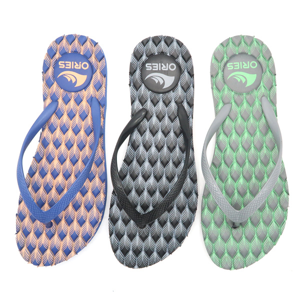 Extremely Special Pattern Hot Sale PE New Model Sandals Woman Printable Flip Flops AH-8P022 -Ories