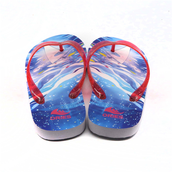 imprinted flip flops