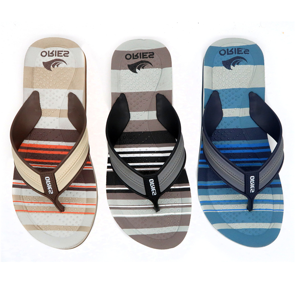 Ories AH-8E070 Customized Stylish Men Summer Beach EVA Durable Flip Flops/Slippers 