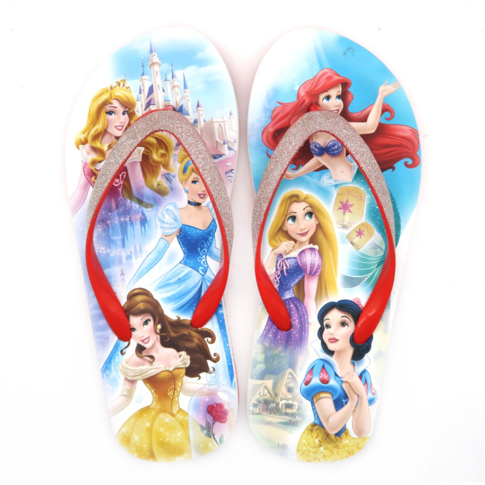 Disney Girls Princess EVA Material Flip Flops