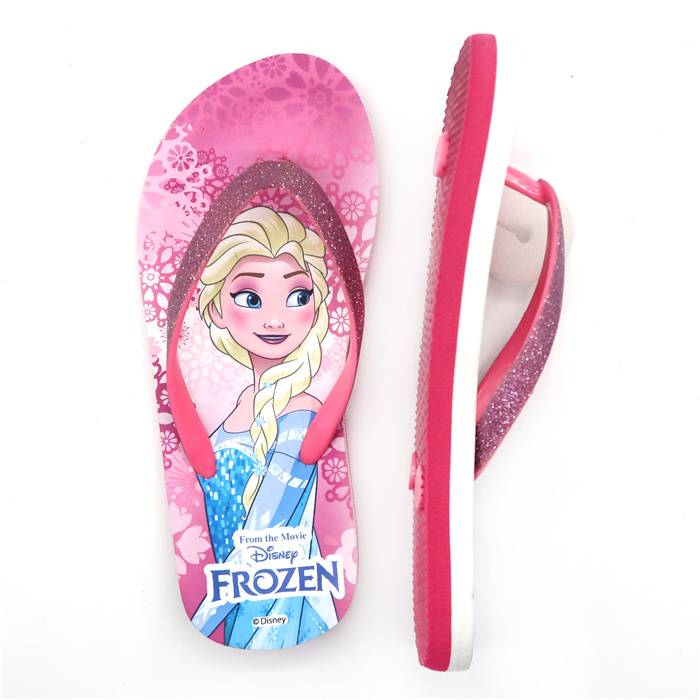 Pink Color Disney Frozen Comfortable Insole Slipper